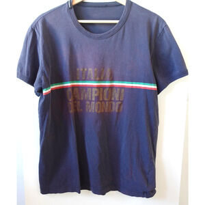 Dolce & Gabbana Shirt Mens Large Soccer Campioni Del Mondo 2006‎ World Cup Y2K